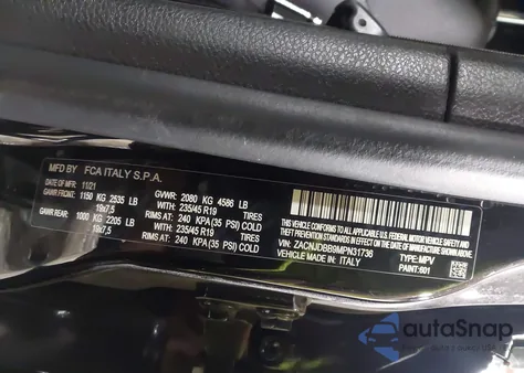 2021 Jeep Renegade 80Th Anniversary 4X4 z USA, uszkodzony, nr VIN ZACNJDBB9MPN31736